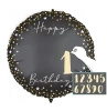 Foil balloons “Personalized Milestone” 46 cm, 1 pcs