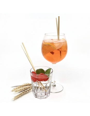 Straws made of straw 4/230 mm, 150 pcs