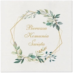 Premium Airlaid napkins, Communion, 1/4, 40 x 40 cm 50 pcs.