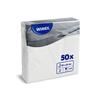 2-ply White napkins 1/4 fold 33 × 33 cm, 50 pcs.