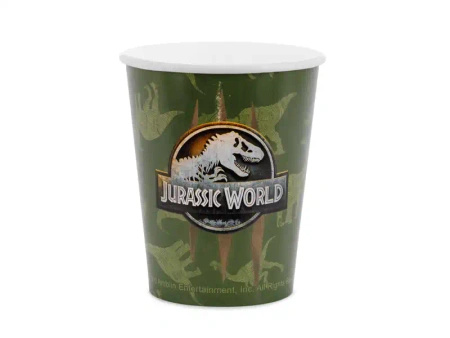 Paper cup “Jurassic World” 250 ml 6 pcs