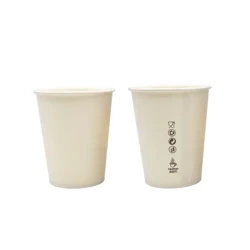 Paper cup white dispersion 250 ml, ¶. 80 mm 50 pcs.