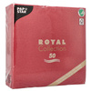 Royal Collection burgundy 1/4 3W napkins 40 x 40 cm 50 pcs.