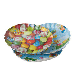 Round paper plate "Easter" 23 cm 3 pcs.