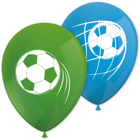 Latex balloons “Football” 28 cm, 8 pcs