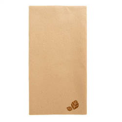 Premium Airlaid kraft napkins 1/8 40 x 40 cm 25 pcs.