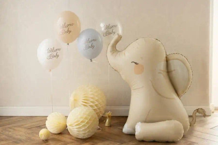 Balon foliowy stojący "Słonik", 84 x 90 cm, 1 szt.