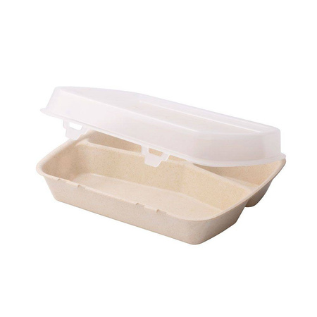 Multi-use tri-fold cream menuboxes 24.5 x 20 x 4.5 cm 60 pcs.