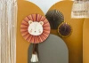 Decorative Paper Rosettes "Lion", 26, 35 and 43 cm, 3 pcs