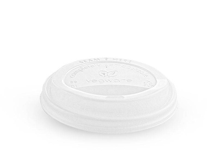 C-PLA lid for cup white ¶r. 90 mm 50 pcs.