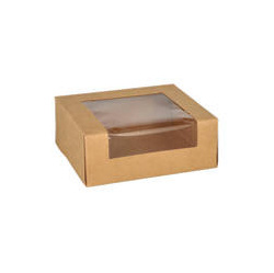 Sushi box with window 12 x 10 x 4.5 cm 25 pcs.