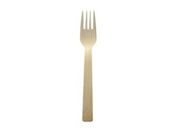 PREMIUM wooden forks 17 cm 100 pcs.