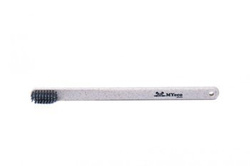 Natural FLAT soft beige toothbrush 1 piece.