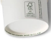 Paper cup for ice cream white 270 ml, 92 mm dia, 50 pcs.