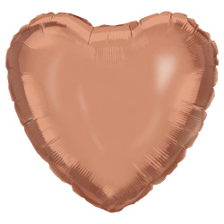 Balon foliowy "Rose Gold Heart"  46 cm 1 szt.