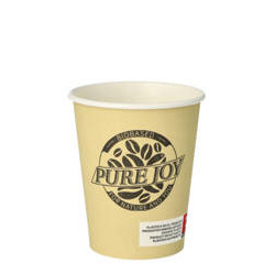 Paper cup "Pure Joy" cream 250 ml, ¶. 80 mm 50 pcs.