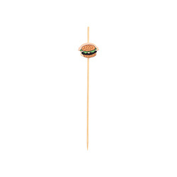 Snack sticks "Burger" 12 cm 100 pcs.