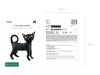 Foil Balloon “Black Cat – Halloween”, 45 × 48 cm, 1 pc.