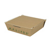 Thermal expandable lunch box 1700 ml 22 x 21 x 7 cm 25 pcs.