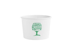 Paper container for soups, desserts GT 450 ml, ¶. 115 mm 25 pcs.