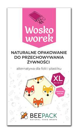 Woskoworki "Liski" XL 36x32 cm 1 szt.