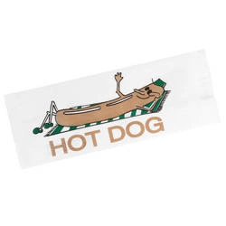 French hot dog bags 7+5 x 18 cm 500 pcs.