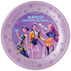 Reusable Plates K-POP, 21 cm, 4 pcs.