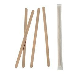 Wooden stirrer 17,8 cm individually packed 1000 pcs.