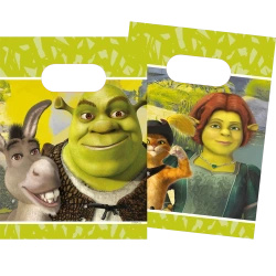 Torebki papierowe "Shrek" 16 x 22 cm 4 szt.