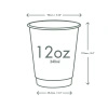 Kubek papierowy dwuściankowy czarny 350 ml, śr. 90 mm 25 szt.
