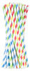 Paper straws mix 6/205 mm 250 pcs.