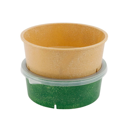 Happy Bowl reusable bowls green 1000 ml 18.5 x 7 cm 60 pcs.