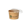 Kraft paper container 45 ml 6 x 4.1 cm 50 pcs.