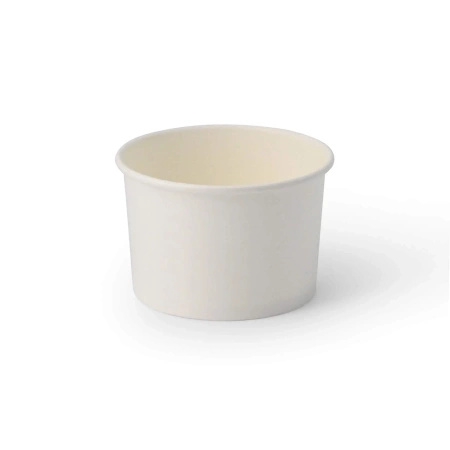 Paper cup for ice cream white 270 ml, 92 mm dia, 50 pcs.