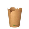 Kraft snack box 470 ml 9.8 x 8.2 x 7 cm 25 pcs.