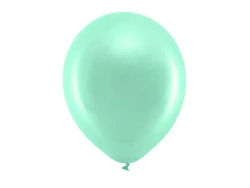 Latex Balloons, Mint, 30 cm, 100 pcs.