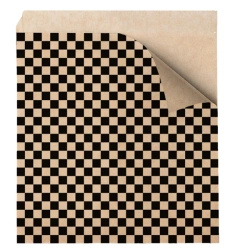 Torebka papierowa na burgera "Fitipaldi" / "Kratka" 18 x 17 cm 500 szt.