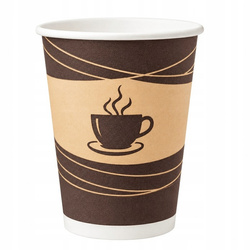 Paper Cup, water dispersion, “Coffee”, 250 ml, 50 pcs.