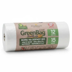 Compostable garbage bags 12L 15 pcs.