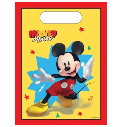 Plastic bags "Mickey Mouse" 17 x 23 cm 6 pcs