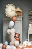 Balon foliowy "One" z falbanką, 51,5 cm, 1 szt.