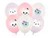 Balony lateksowe "Koci Domek Gabi", mix 30 cm, 6 szt.