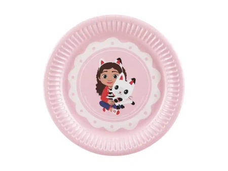 Paper Plates "Gabby’s Dollhouse", 18 cm, 6 pcs