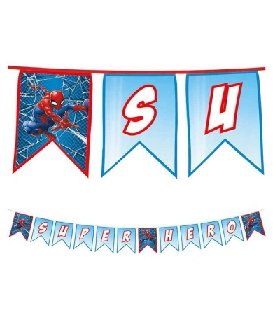 Baner wielorazowy, "Spider-Man" 1 szt.