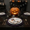 Serwetki 3-warstwowe "Spooky Dachshund / Halloween", 1/4, 33 x 33 cm 20 szt.