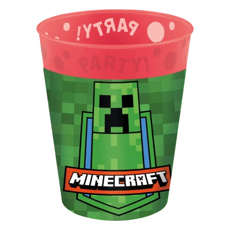 Reusable Cups Minecraft 250 ml, 4 pcs.