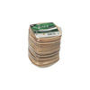 Palm leaf bowl "Quadrato" 9 x 9 x 2.5 cm, 50 ml, 25 pcs.