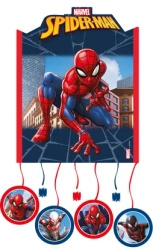 Piniata papierowa 3D "Spider Man" 20x27 cm 1 szt.