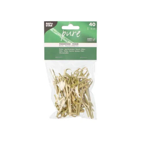 Snack sticks "Knot", 6 cm, 40 pcs.