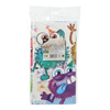 Folded paper tablecloth "Funny Monsters" 120 x 180 cm 1 pc